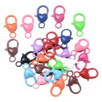 Bothyi - 100 Uds 22Mm Broche De Langosta De Plástico Llavero Hebilla Accesorios De Costura Bolsas Bolsa