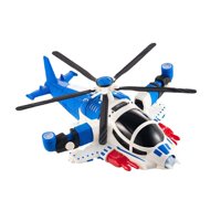 Magideal - Avión Con Luces Y Música, Modelo De Simulación De Aviones, Juguete De Avión, Juguetes De Avión Para Niños Pequeños, Niños Y Niñas Azul