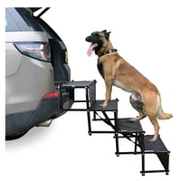 Genérico - Escalera Plegable Viaje Desmontable Mascotas 4 Peldaños