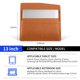 thumbnail image 2 of Funda para portátil cpnvwa de 33 cm de cuero para MacBook Neo/Air/Pro, 2 of 7