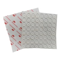 Genérico - 100 Topes Adhesivos Para Puertas Muebles Transparente