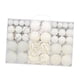 thumbnail image 4 of 100 Uds Adornos De Bolas De Navidad Colgantes De Navidad Para Aniversario Boda Festivo Blanco, 4 of 5