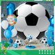 thumbnail image 2 of Fondo decorativo redondo de fútbol de 2 m – Jditngp, 2 of 8