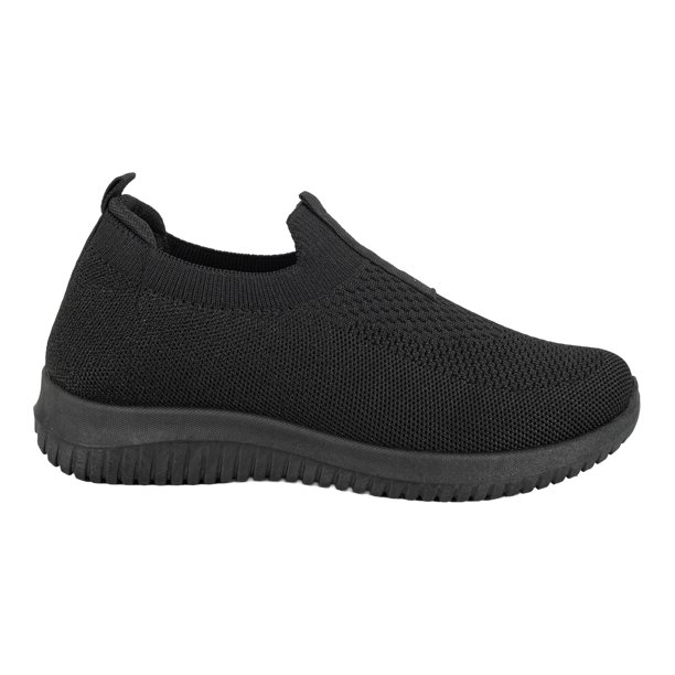 Zapatilla de Tela Elástica Wadi Full Negro Alquimia