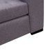 thumbnail image 4 of Sofá Antu 3 Cuerpos Felpa Gris, 4 of 5
