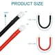 thumbnail image 2 of Cable de batería QIATOL 4 AWG 2 piezas con terminales de cobre, 2 of 8