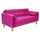 thumbnail image 2 of Sofa Retro 3c Felpa 01 Fucsia, 2 of 6