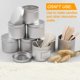 thumbnail image 4 of Latas para velas DINGPAI 27 piezas 60 ml 2 oz metal con tapas, 4 of 7