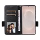 thumbnail image 2 of Funda Cartera para Samsung Galaxy S26 Edge Tapa Flip con Ranuras y Soporte Negro, 2 of 5