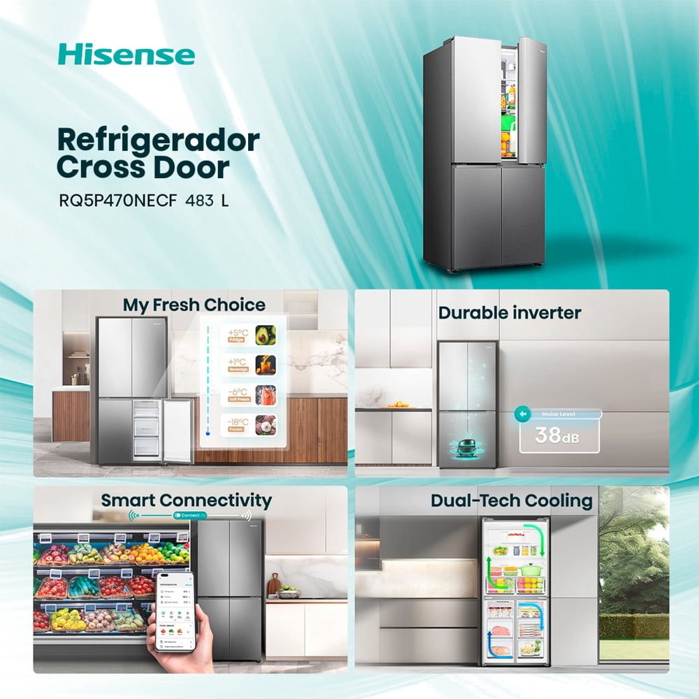 Hisense RQ5P470NECF Inox, foto 12