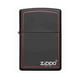 thumbnail image 3 of Encendedor Classic Black And Red Borde Rojo Zp218zb, 3 of 3