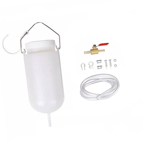 Magideal - Kit De Tanque De Combustible Auxiliar De 1 L Para Talleres De Garaje, Entusiastas Del Equipamiento De Almacenamiento