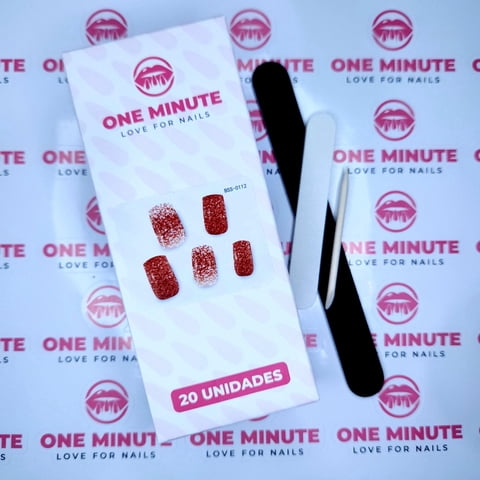 One Minute - Uñas Gel Semicuradas Diseño 112