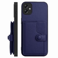 Foxdock Funda Para Samsung Galaxy A04E Con Bloqueo Rfid - Diseño Elegante Con Cierre De Botón