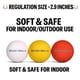 thumbnail image 3 of Bolas SMUSH BALLS de béisbol – 36 unidades rojas para entrenamiento, 3 of 9