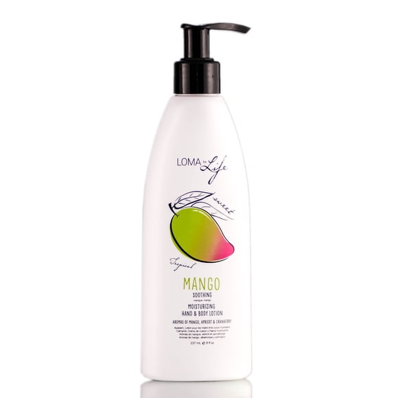 Loción hidratante para manos y cuerpo Loma For Life Mango 240 ml