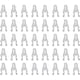 thumbnail image 1 of Clip tablero Tuxihapp 40 pcs nylon 8x14 mm frontal, 1 of 3