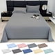 thumbnail image 5 of Sábanas Queen en liquidación, sábanas suaves de 238 x 218 cm para cama Queen, sábanas Queen de lujo para hotel, sábanas de microfibra de poliéster de fácil cuidado para todas las estaciones., 5 of 5
