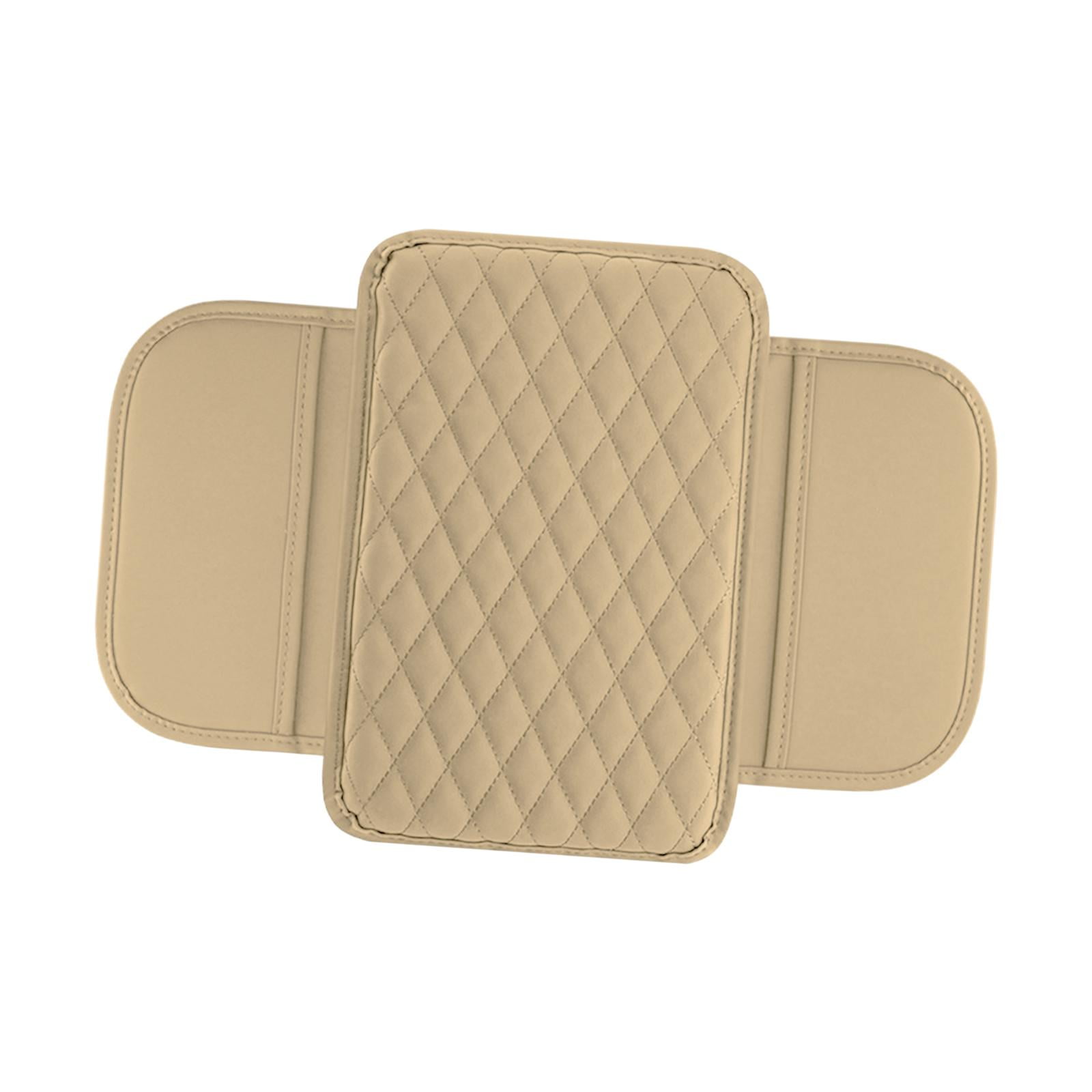 Ioensy - Generic Cojín Para Reposabrazos De Coche, Funda Para Asiento De Reposabrazos, Para Coches, Suv, Camiones, Color Beige