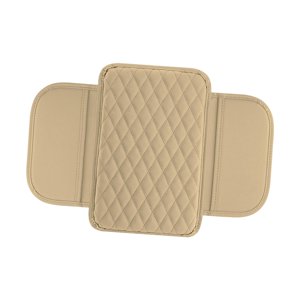 Ioensy - Generic Cojín Para Reposabrazos De Coche, Funda Para Asiento De Reposabrazos, Para Coches, Suv, Camiones, Color Beige