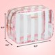 thumbnail image 5 of Bolsa de Maquillaje Conair Grande con Doble Cierre para Cosméticos y Artículos de Tocador Rosa, 5 of 5