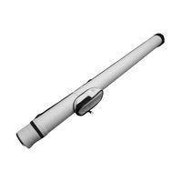 Magideal - Estuche Para Taco De Billar Estuche Para Taco De Billar Bolsa De Almacenamiento 1 Completo 2 Piezas Bolsa De Transporte Para Taco Suave Portátil 2 Agu , Blanco