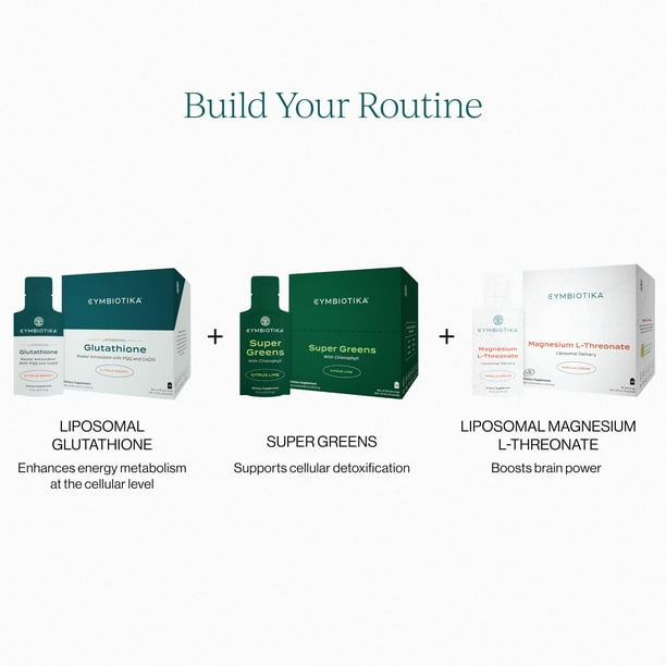 Suplemento de glutatin liposomal CYMBIOTIKA con PQQ, CoQ10, paquete de 2 | Lider Suplemento de glutatin liposomal CYMBIOTIKA con PQQ, CoQ10, paquete de 2 | Lider