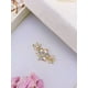 thumbnail image 2 of Piercing Labret Modelo Elvira Plata S925 Trepador Chapado En Oro 18k, 2 of 3