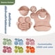 thumbnail image 4 of Silicone Tableware Sets A Full Set Of Children's Owl Dinner Plate Separated Dinner Plate Baby Dinner Plate Auxiliary Food Box Mother And Baby Supplies Baby Feeding Sets Children's Silicone Suction Cup, 4 of 5