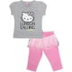 thumbnail image 4 of Pijama Niña Hello Kitty gris 3, 4 of 7