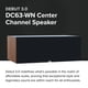 thumbnail image 3 of Altavoz Canal Central Debut 3 0 Dc63 Wn Nogal, 3 of 3