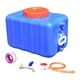 thumbnail image 5 of Tanque De Agua Reutilizable, Cubo De Almacenamiento Horizontal Para Camping, Jardín, Coche, Azul, 27,5 Kg, 5 of 5