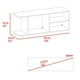 thumbnail image 3 of Mesa De Tv 50" Fm 45,4x120,3x34,9 Cm Café Oscuro, 3 of 3