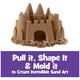 thumbnail image 2 of Sensory Play Sand Kinetic Sand Brown, 1 kg para mayores de 3 años con bolsa, 2 of 7