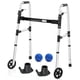 thumbnail image 1 of Walker Loyoda plegable con 2 pelotas de tenis para personas mayores de 350 libras, 1 of 6