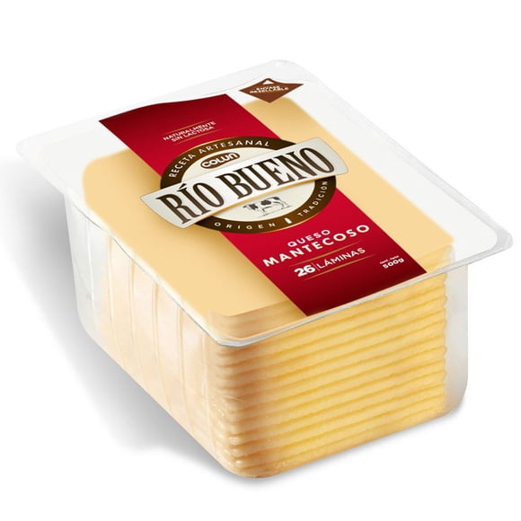 Queso Mantecoso Río Bueno Laminado, 500 g