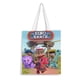 thumbnail image 1 of Dino Ranch Bolso de tela con estampado de lienzo para mujer, bolsa de compras reutilizable y estética, con cremallera interior, regalo para mujer,40*40cm., 1 of 6