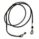 thumbnail image 3 of correa antideslizante negra de los vidrios del collar del sostenedor de cadena de las lentes de cuero de la PU, 3 of 3