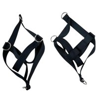 Magideal - 2 Piezas De Correa De Tobillo De Pie De Nailon, Accesorio De Máquina De Gimnasio Multiusos De 4 Anillos, Banda De Resistencia De Cable De Ejercicio De