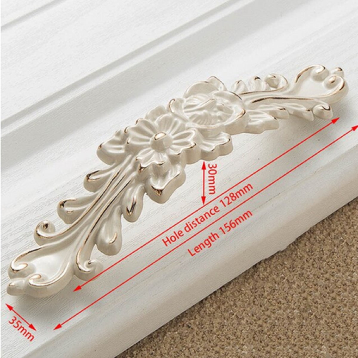 Hangar77 - Tirador Manilla Mueble Cajon Alva 1 156 X 35mm