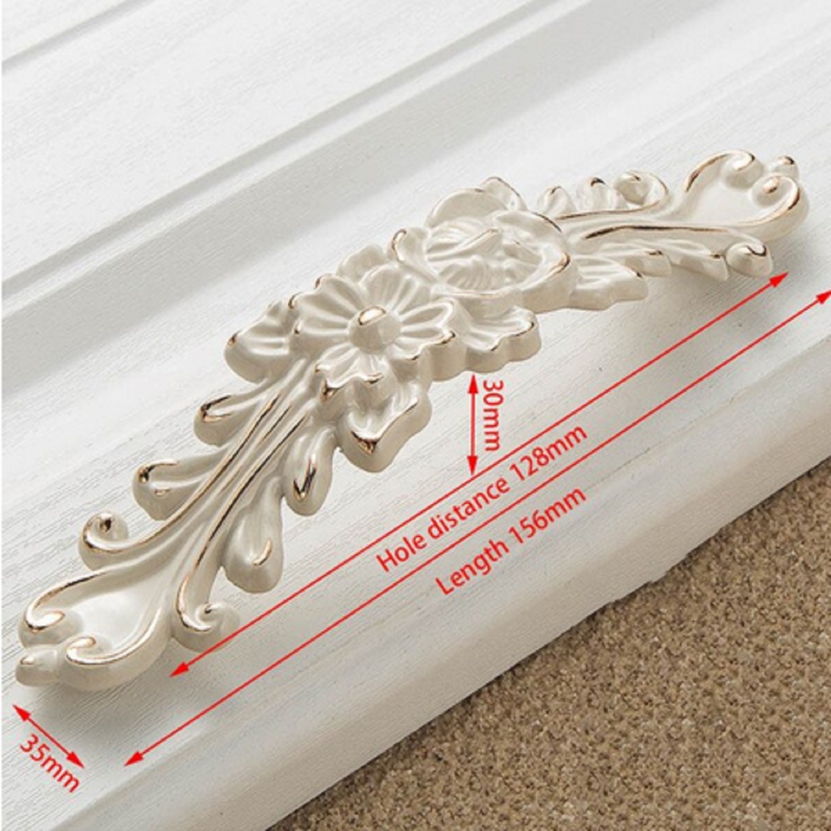 Hangar77 - Tirador Manilla Mueble Cajon Alva 1 156 X 35Mm