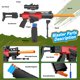 thumbnail image 4 of Rifle de francotirador automático Toy Gun con mira, chaleco táctico y 200 balas, 4 of 7