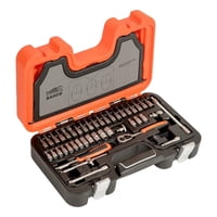 Juego De 46 Herramientas Dados Y Puntas 1/4 S460 Bahco