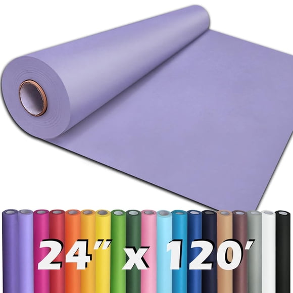 Rollo de papel kraft PH PERKHOMY color lila claro 24 x 120' 80 g/m²