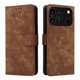 thumbnail image 1 of Funda Billetera para iPhone 17 Pro con Soporte - Cartera de Cuero con Ranuras Marrón, 1 of 5