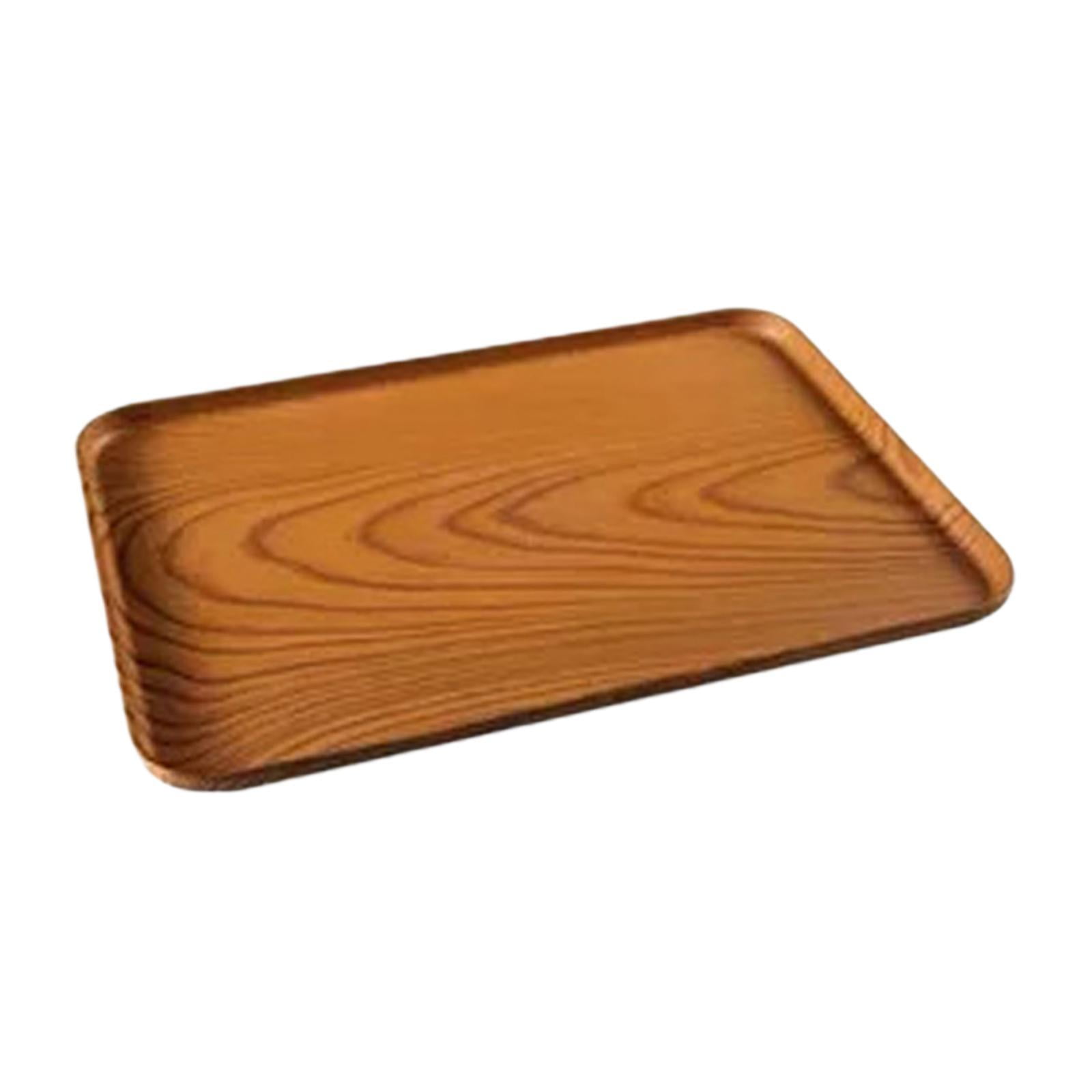 Magideal - Bandeja Para Servir, Bandeja Para Mesa De Centro Para Desayuno, Vajilla, Vajilla, Plato Para Bebidas De Té, Plato De Postre Para Cocina, Habitación Y L