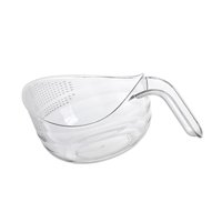 Bothyi - Colador De Filtro De Lavado De Arroz, Colador De Cocina, Cuenco Para Frijoles, Frutas Y Verduras