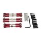 thumbnail image 2 of 6Pcs RC Car Metal Varillaje De Enlace Para Wltoys 124016 124017 DIY Accs Rojo, 2 of 5