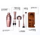 thumbnail image 2 of Set de Herramientas de Bar Mint & Mortar de 7 Piezas con Acabado en Cobre, 2 of 9