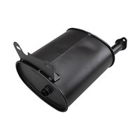 Magideal - Herramienta De Silencio De Flujo Silencioso, Pieza De Tubería De Montaje Directo, Accesorios De Bomba De Agua De Motor Diésel Mejorado, Herramienta De 5 Kw A 8 Kw